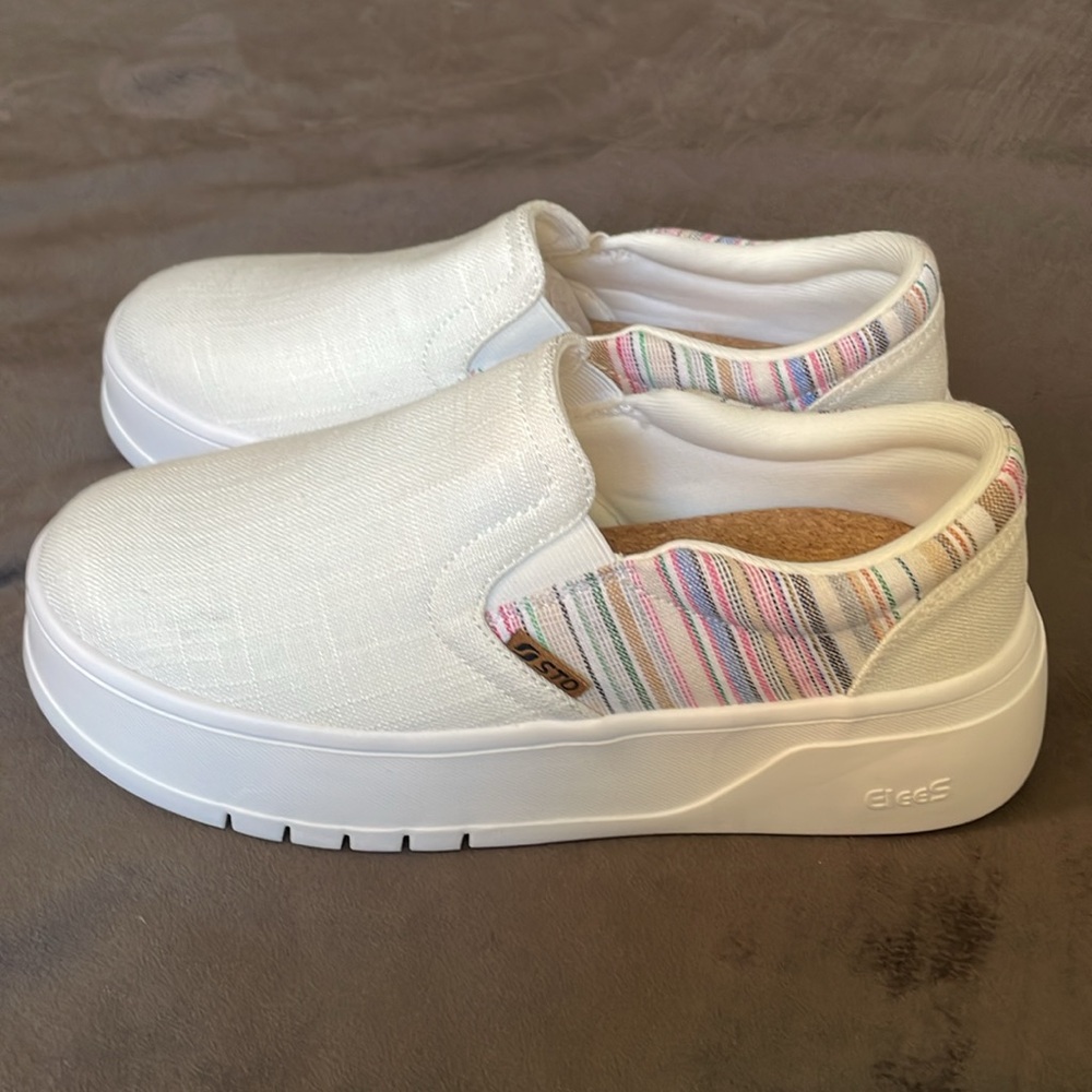 STQ Womens Platform Sneakers Slip On Shoes - Picture 2 of 11